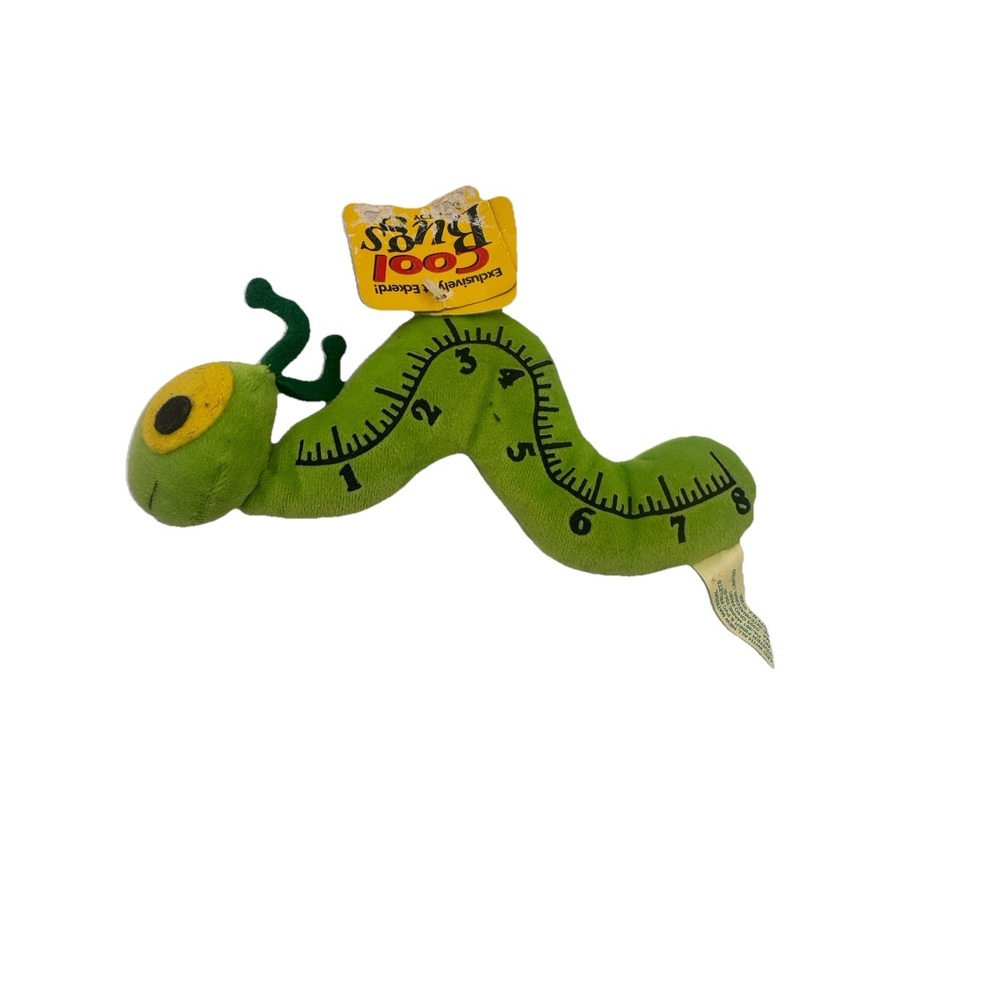 RARE Eckerd COOL BUGS INKWORM BEAN TOY - NEW WITH TAGS